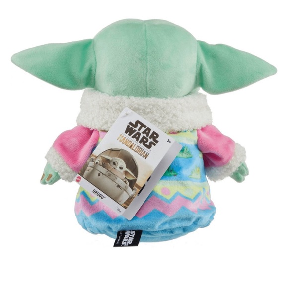 Star Wars: The Mandalorian Grogu Easter Sweater Plush - Picture 2 of 3